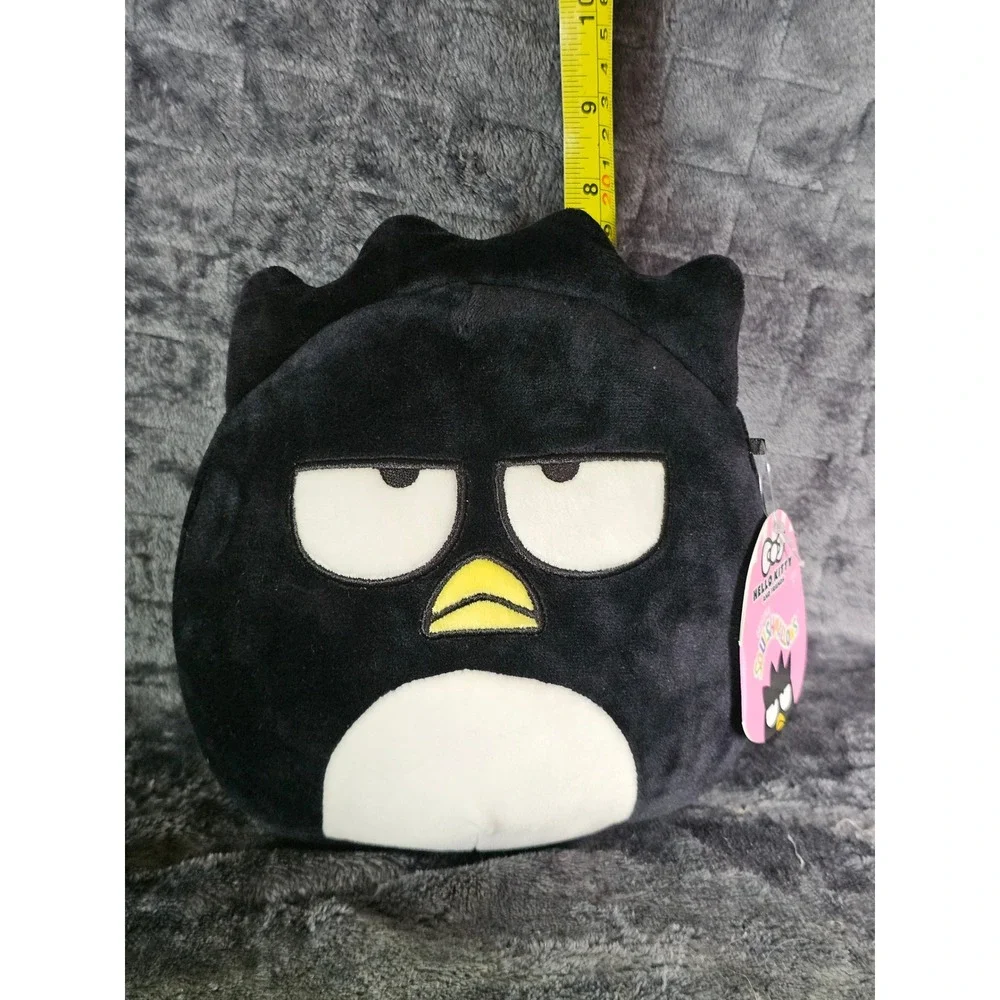 Kellytoy Squishmallows Sanrio Badtz-Maru 8 Inch Black Penguin Plush SIL-34947